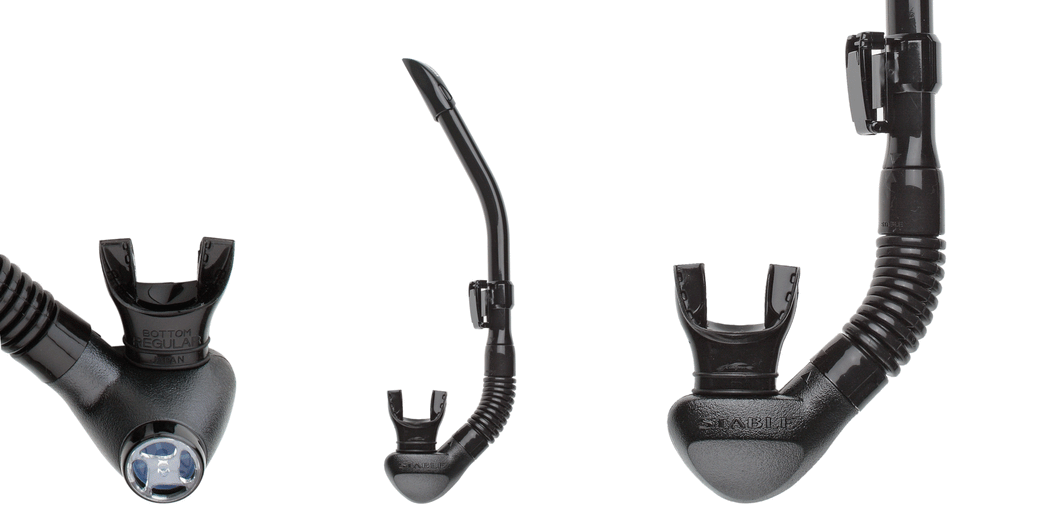 RIFFE SNORKEL - STABLE SNORKEL (BLACK)
